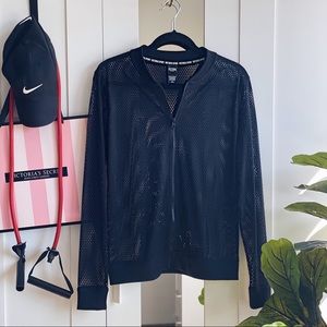 NWOT • VICTORIA SPORT • KNOCKOUT • Mesh Zip-up